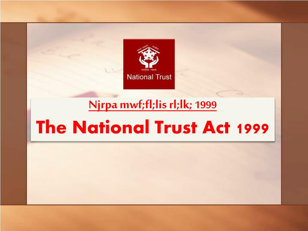 National Trust Act 1999