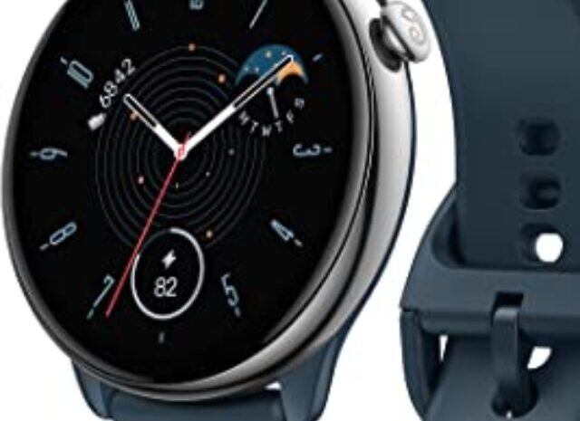 Amazfit GTR Mini Smart Watch,1.28″ Always-on AMOLED Display