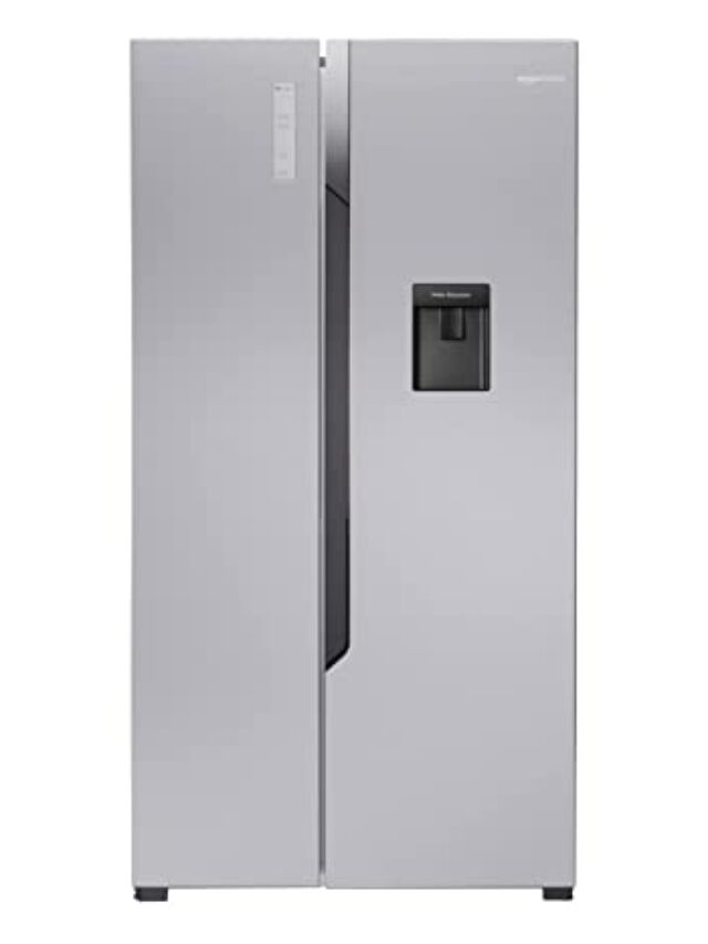 AmazonBasics 564 L Inverter Frost-Free Side-by-Side Refrigerator