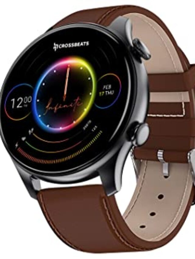 CrossBeats Orbit Infiniti 2.0, Large 1.43” AMOLED Display Smartwatch