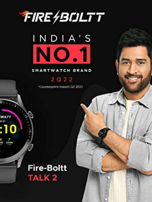 Fire-Boltt India’s No 1 Smartwatch Brand Talk 2 Bluetooth Calling Smartwatch