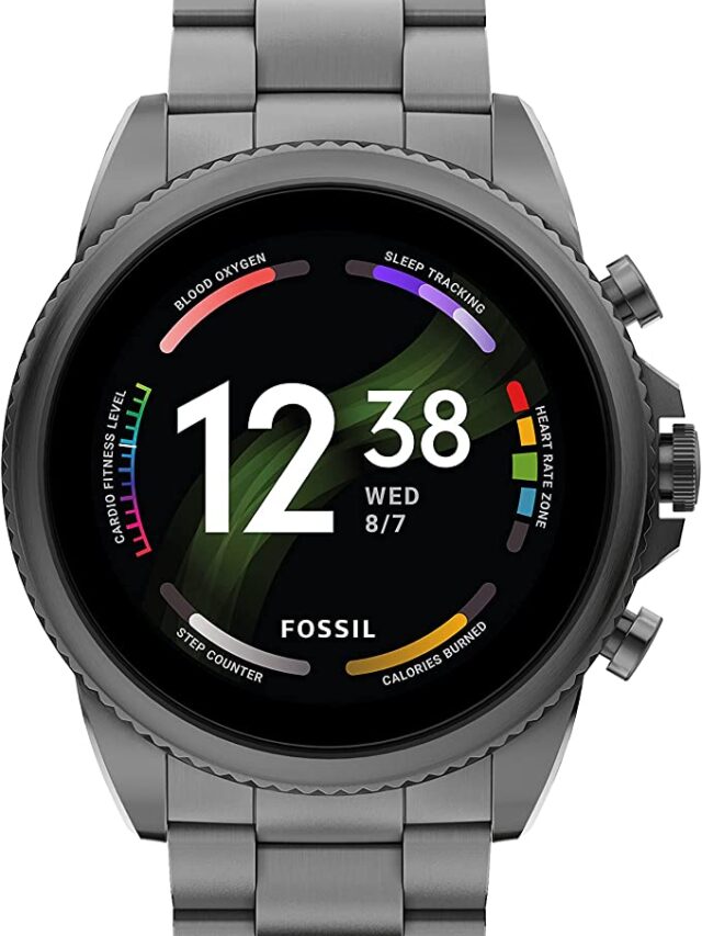 Fossil Men’s Gen 6 44mm Touchscreen Smart Watch.