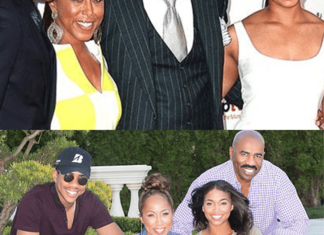 Who are Marjorie Harvey’s natural offspring?