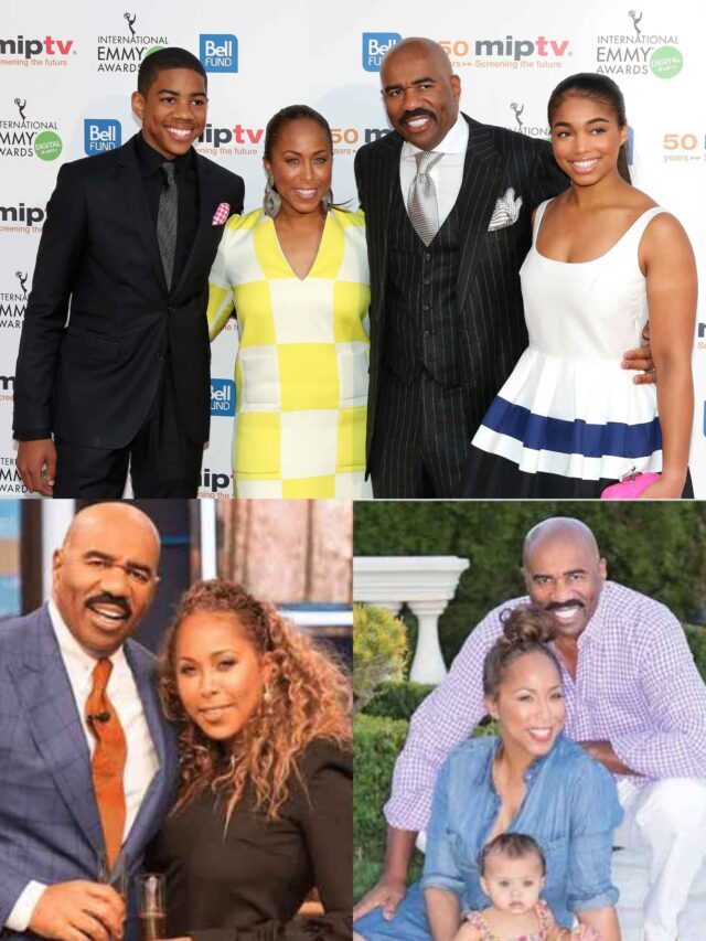 Marjorie and Steve Harvey have accepted their blended family.