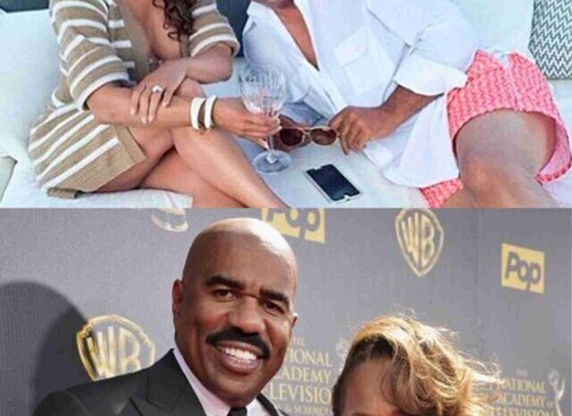 Marjorie and Steve Harvey maintain their romanticism in their union.