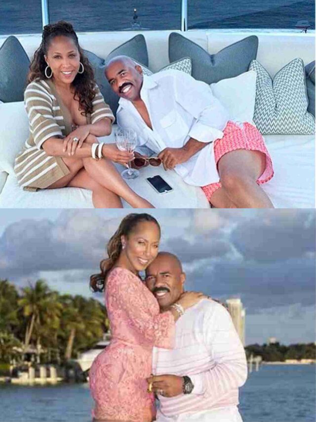 I want to see a photo of Steve Harvey’s wife.