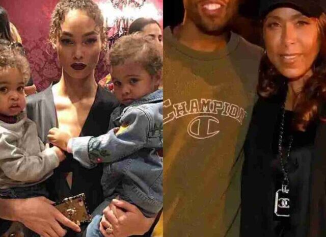 The son of Marjorie Harvey, Jason Harvey, and his wife, Amanda