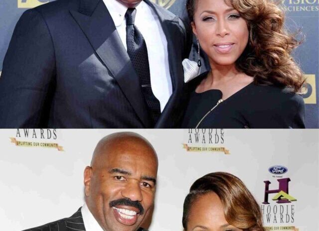 How many times has Marjorie Harvey been married?