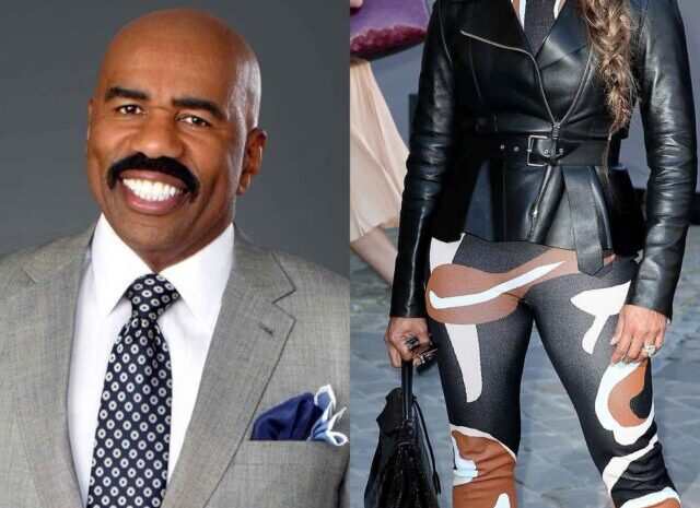 Marjorie Harvey and Steve Harvey Best April Fool enjoy full moment