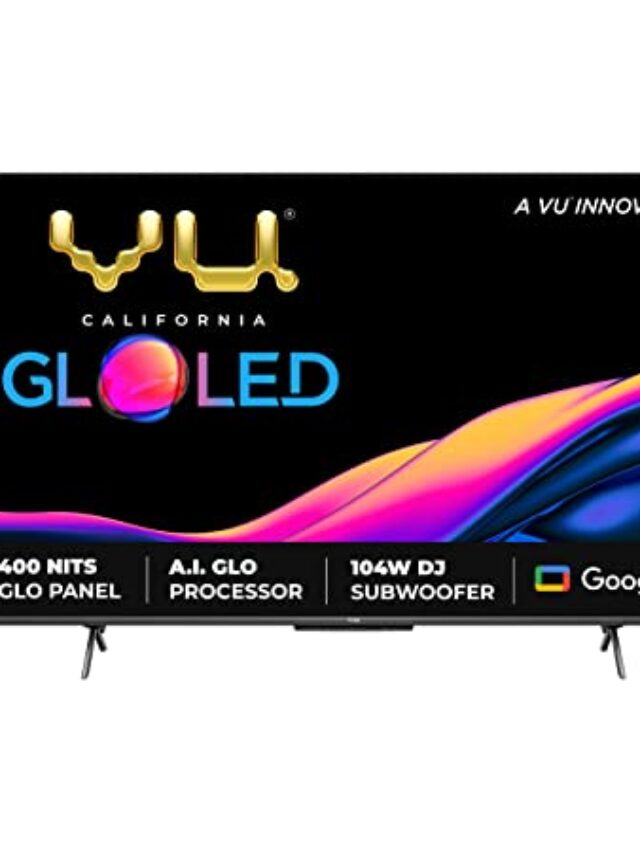 VU 139 cm (55 inches) The GloLED Series 4K Smart LED