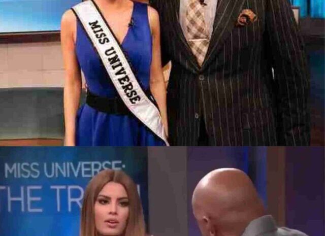 Miss Colombia receives an emotional apology from Steve Harvey