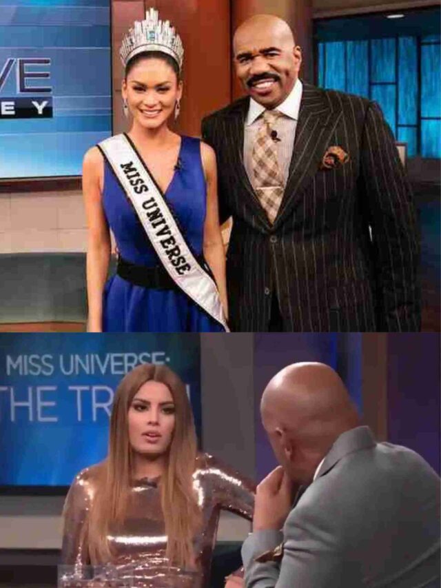 Miss Colombia receives an emotional apology from Steve Harvey