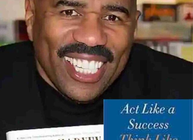 How may we draw inspiration from businessmen like Steve Harvey?